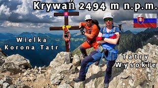 Krywań 2494 m n.p.m. Wejście z parkingu Tri studničky