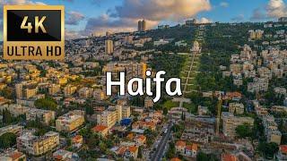  HAIFA, ISRAEL [4K] Drone Tour - Best Drone Compilation - Trips On Couch