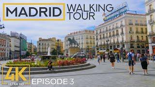 MADRID, Spain - 4K City Walking Tour - Episode #3 - Exploring European Cities