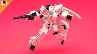 Lego Gundam Unicorn / 機動戦士ガンダムUC (ユニコーン) Mini Mech part 6 (Tutorial)