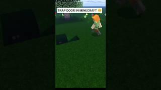Trap in Minecraft (*Super Easy*) Minecraft build|Zapster #shorts