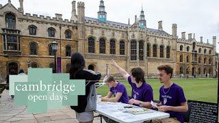 College tour at the 2023 Cambridge Open Days | #CamOpenDay23