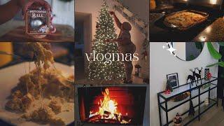 OMG ViRAL Chicken Alfredo Lasagna  Christmas Decorate With Me & More! vlogmas