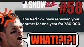 WHAT IF TOM BRADY PLAYED BASEBALL PART 58 | HORRIBLE NEW CONTRACT FOR TOM BRADY!