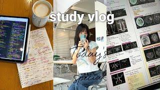 𝐄𝐍𝐆 15전공 한의대생 기말고사 벼락치기공부 브이로그 study vlog • grwm •productive days in my life • 멜릭서 선크림, 삐아