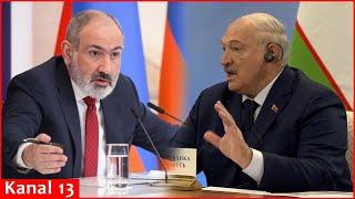 Altercation erupts between Lukashenko and Pashinyan at a meeting of Russia-dominated economic union