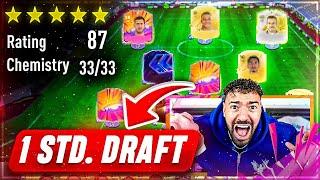 Ich BAUE 1 STUNDE FUT DRAFTS in FC 25 und ERREICHE __ (120 RATED?!)