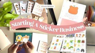 What you need to start a sticker shop   supplies I use & low cost alternatives #smallbusiness