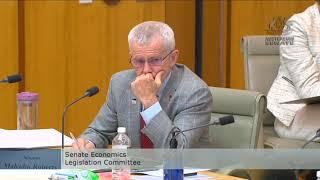 Senator Roberts confronts APRA on bail-in and de-banking