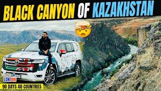 Drive to The Black Canyon Of Kazakstan | (Ep : 35)| India To London Road Trip