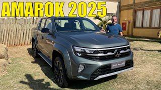 Volkswagen Amarok 2025 - Todos os detalhes técnicos