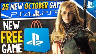 25 Upcoming NEW OCTOBER 2024 PS5/PS4 Games - NEW FREE Game, Huge RPGs, New Remakes (New Games 2024)