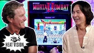 'Mortal Kombat' Stars Play 'Mortal Kombat': Robin Shou vs Linden Ashby! | Heat Vision