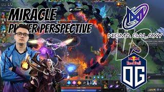 Miracle- [INVOKER] - PLAYER PERSPECTIVE | NIGMA GALAXY VS OG #MIRACLE #INVOKER #DOTA2