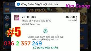 Trials Of Heroes | Feedback Sale Pack Gem All Game #5 | VIP Special | Kim Cuong