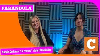 La cantante y modelo argentina Natalia Ontiveros "La Patrona" visita El Capitalino