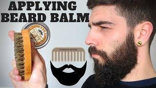 How To Apply Beard Balm