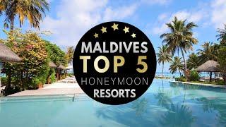 TOP 5  BEST RESORTS IN THE MALDIVES FOR HONEYMOON 2022 : Here are 5 best hotels for Honeymoon (4K)