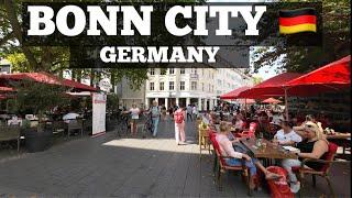 Bonn Germany  /Walking tour in Bonn Germany - September 2022 summer walk in 4k