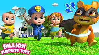 A Naughty Thief Tricked Kids - BillionSurpriseToys Nursery Rhymes & Kids Songs