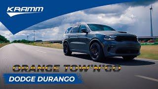 Dodge Durango R/T ORANGE TOW'N'GO | Rennelephant mit orangenen Streifen | US CARS GERMANY by KRAMM