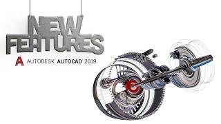 AutoCAD 2019 New Features