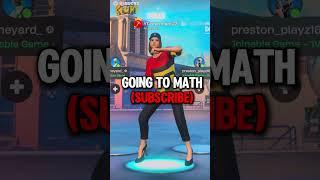 What makes school the WORST!  #fortnite #shorts #trending