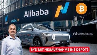 BYD & Alibaba- kommt was großes auf uns zu? Nasdaq 100 | Bitcoin | MicroStrategy