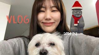 VLOG. 2024 마지막 브이로그다 | 올해 잘 쓴템 연말정산 | 대구 당일치기 | 망치 보러 제주도만 두 번 내려감 | 대학생 방학 일상 브이로그