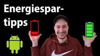 8 Energiespartipps die nicht jeder kennt - Android Smartphone | Tutorial