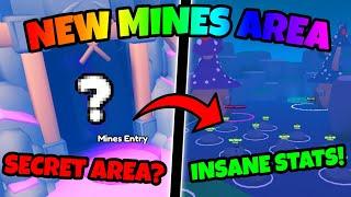 Getting *INSANE* Stat Boosts From The Mines Area In Button Simulator Grind