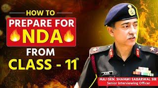 How To Prepare NDA From Class 11thNDA की तैयारी 11वी के साथ कैसे करें Tips & Strategy #nda2025