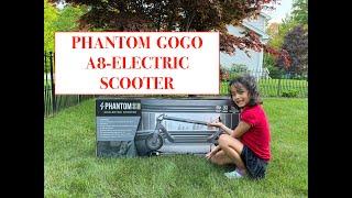 Phantom GoGo A8 Electric Scooter | Costco Electric Scooter | Unboxing | Overview | Testing