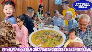 PAWEIXUN MASAK AYAM KUAH KHAS CHINA UNTUK KELUARGA DIHARI FESTIVAL NAGA, TIKA NAMBAH BERKALI KALI