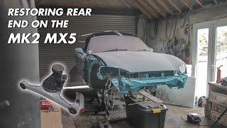 The Miata Nb Rear end Gets Restored!!