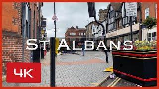 St Albans a city in the heart of England. Filmed in May 2021.