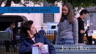 I love you, I’m sorry | Jess & Rory | (Gracie Abrams edit)