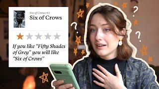 reacting to 1 star reviews of books i love 