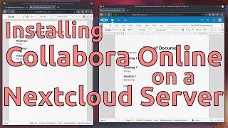 Installing Collabora Online on a Nextcloud Server