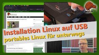 Linux auf USB-Stick installieren, Portables Linux auf USB-Stick