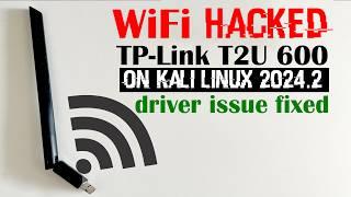 TP-Link AC600 T2U Driver Install on Kali Linux 2024.2 [Hindi]