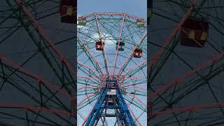 Wonder Wheel Coney Island Luna Park#shorts #lunapark #travel #wonderwheel #newyork #coneyisland #ny