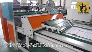 Semi Automatic Gluer | Natraj Corrugating Machinery Coppany