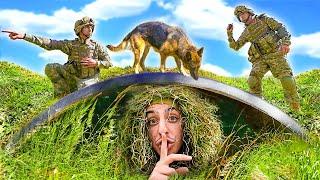 I Challenged the ACTUAL MILITARY to Camo Hide and Seek!