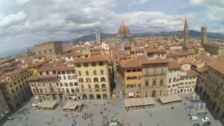 Италия. Флоренция 2017. Palazzo Vecchio and Basilica di Santa Maria Del Fiore