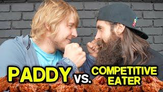 BeardMeetsFood Challenges Paddy The Baddy's Chicken Wing Record