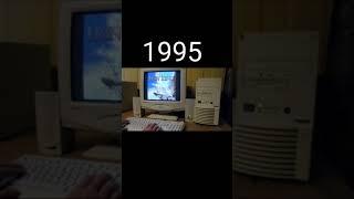 Computers From 1990 to 2020 ️#shorts #computer #youtube #PC #hack #hacker #viral #Apps #ytshorts