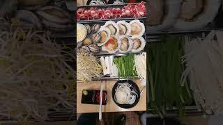 비오는날  소고기 조개구이 치즈 구독좋아요