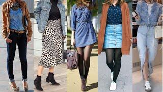 Tendencias de MODA 2025 total DENIM el LOOK denim estará en TENDENCIA de moda el próximo año 2025