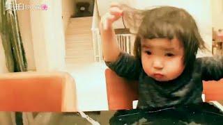 Baby chinese super eating machine - XiaoMan 小蛮 Eating Dinner